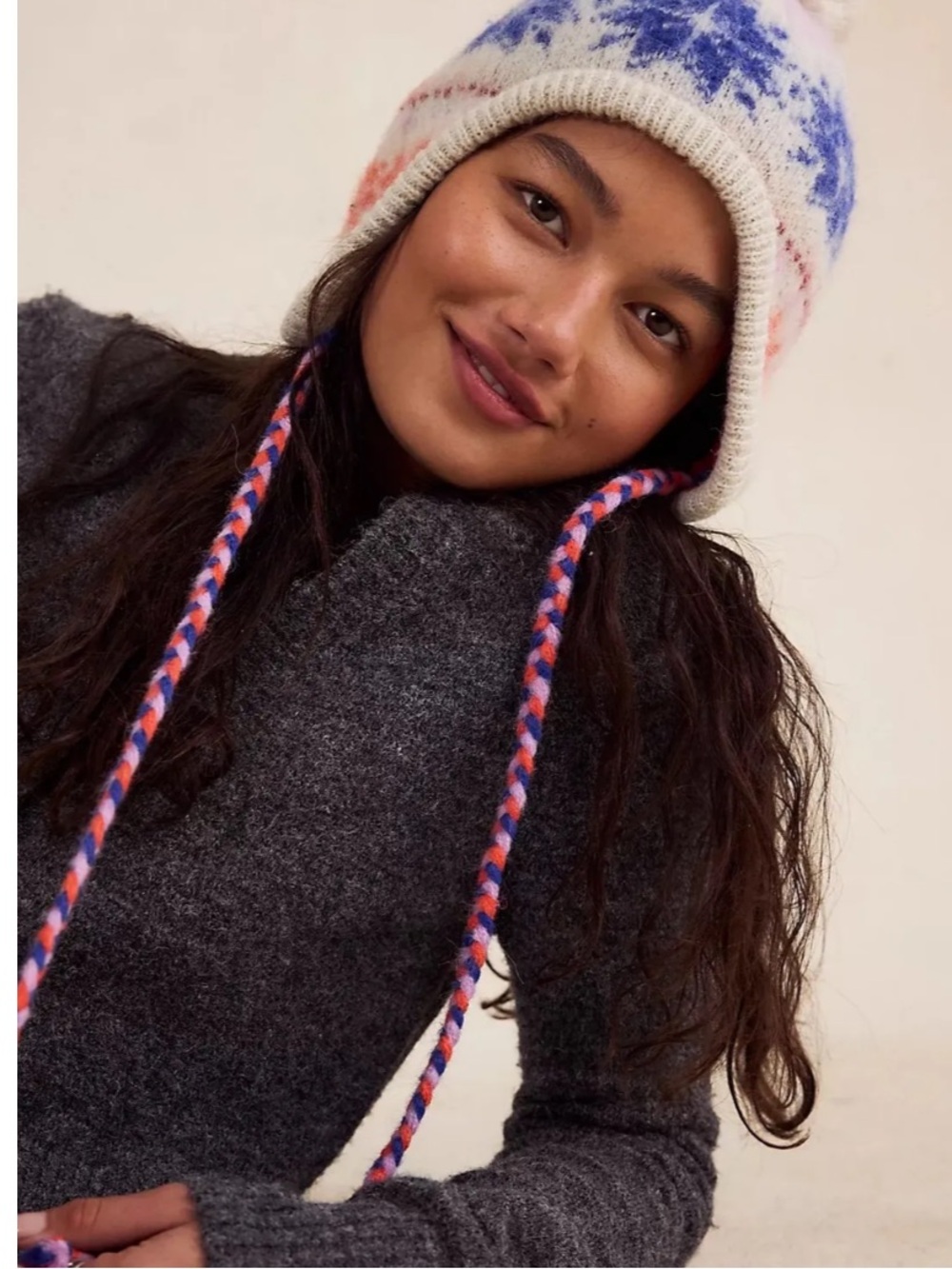 Free People Winter Whimsy Trapper Hat NWT